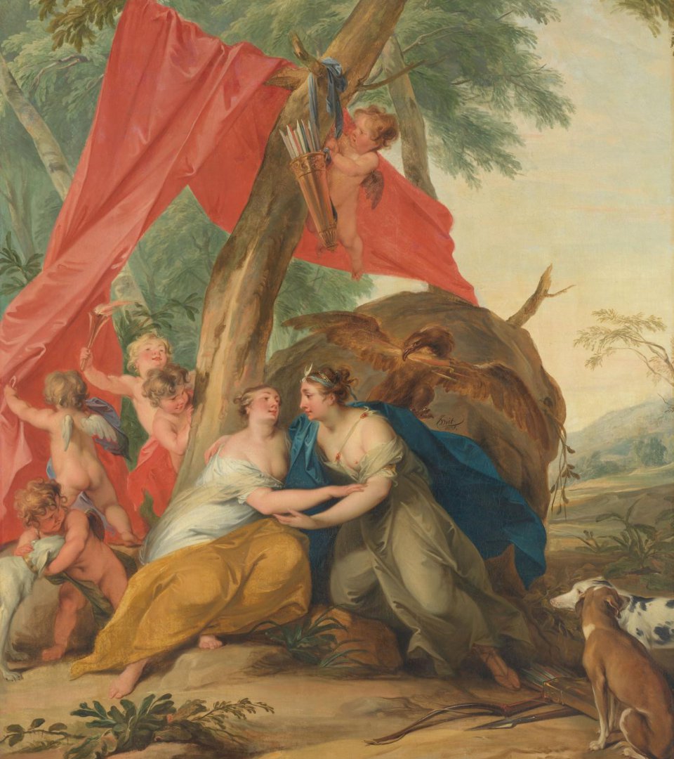 Jupiter, Disguised as Diana, Seducing the Nymph Callisto