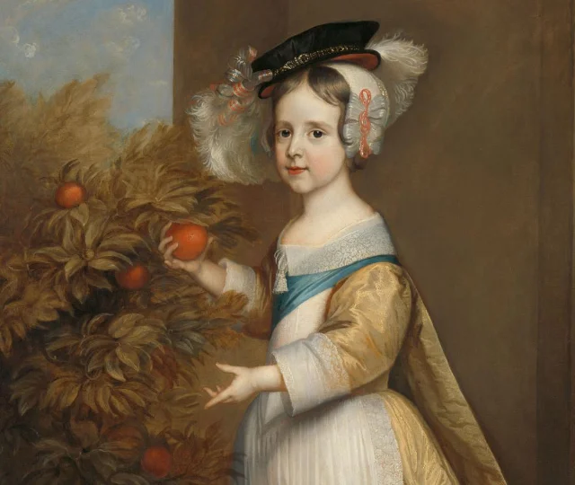Portrait of Willem III (1650-1702), Prince of Orange, as a Child