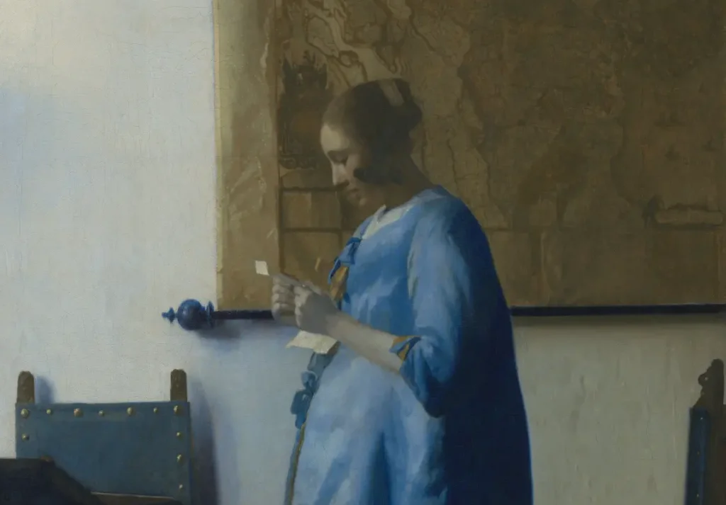 Woman Reading a Letter