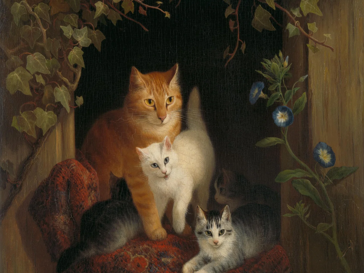 Cat with Kittens