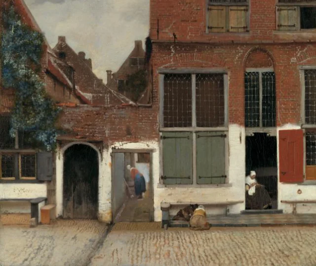 View of Houses in Delft, Known as ‘The Little Street’