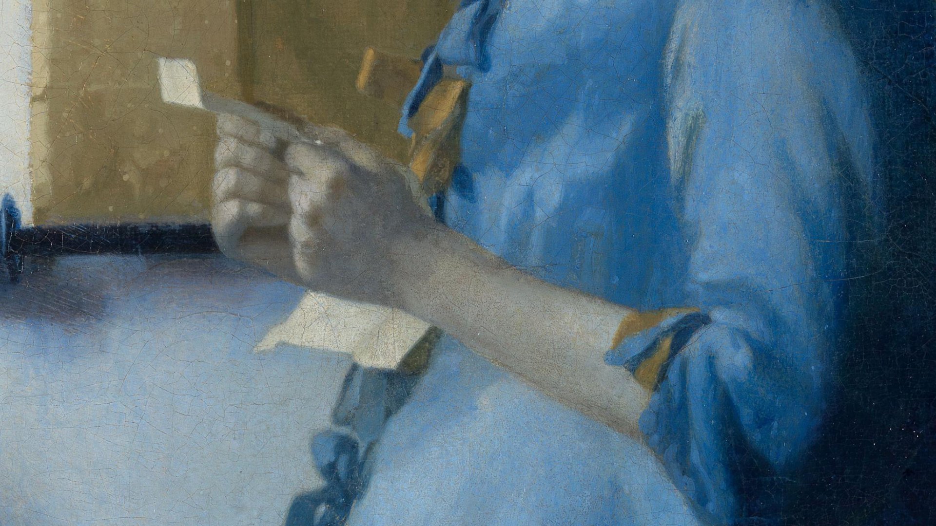 Woman Reading a Letter
