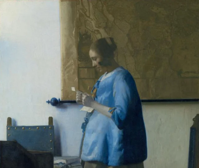Woman Reading a Letter