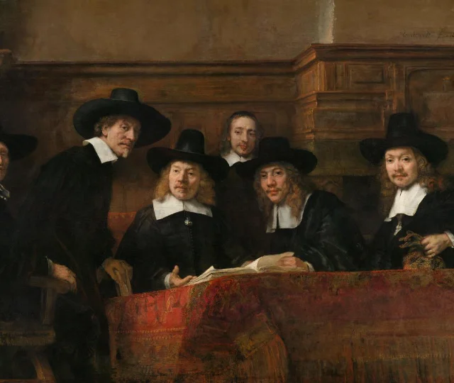 The Sampling Officials of the Amsterdam Drapers’ Guild, Known as ‘The Syndics’