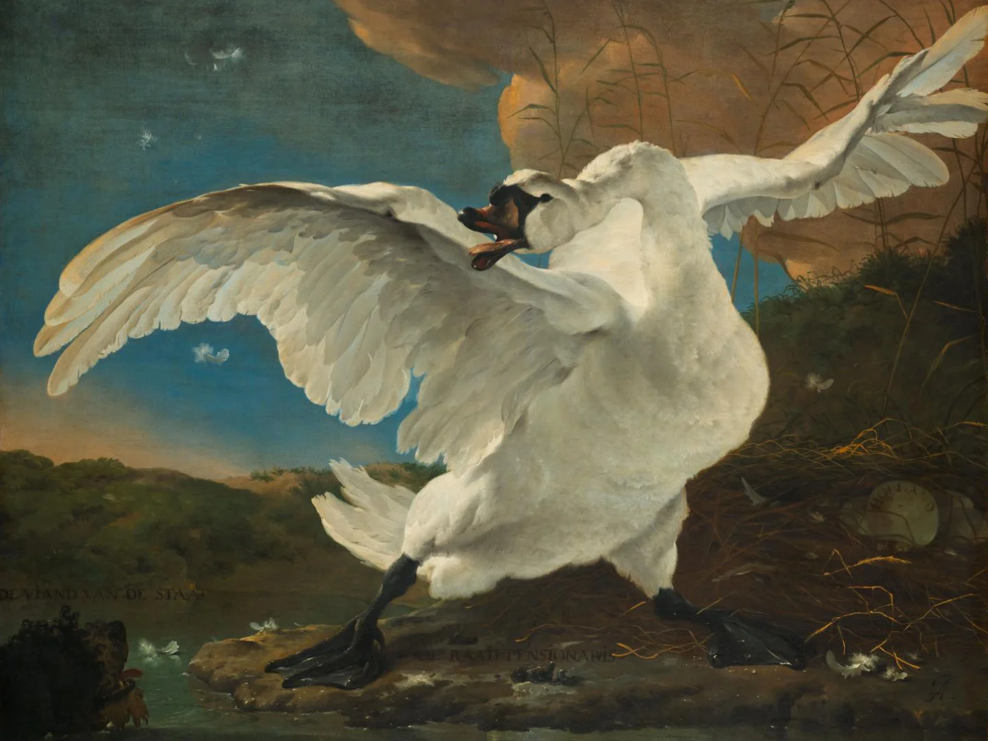 The Threatened Swan