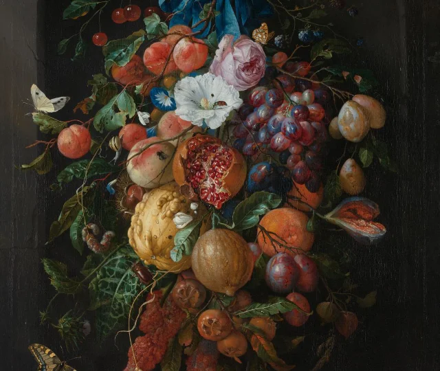 Festoon of Fruit and Flowers
