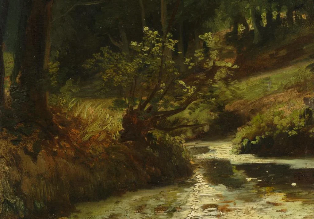 Brook in the Woods near Oosterbeek