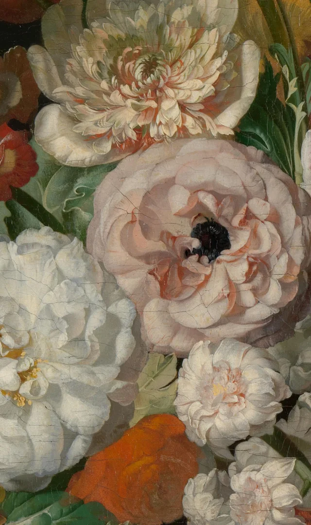 Still Life with Flowers in a Glass Vase